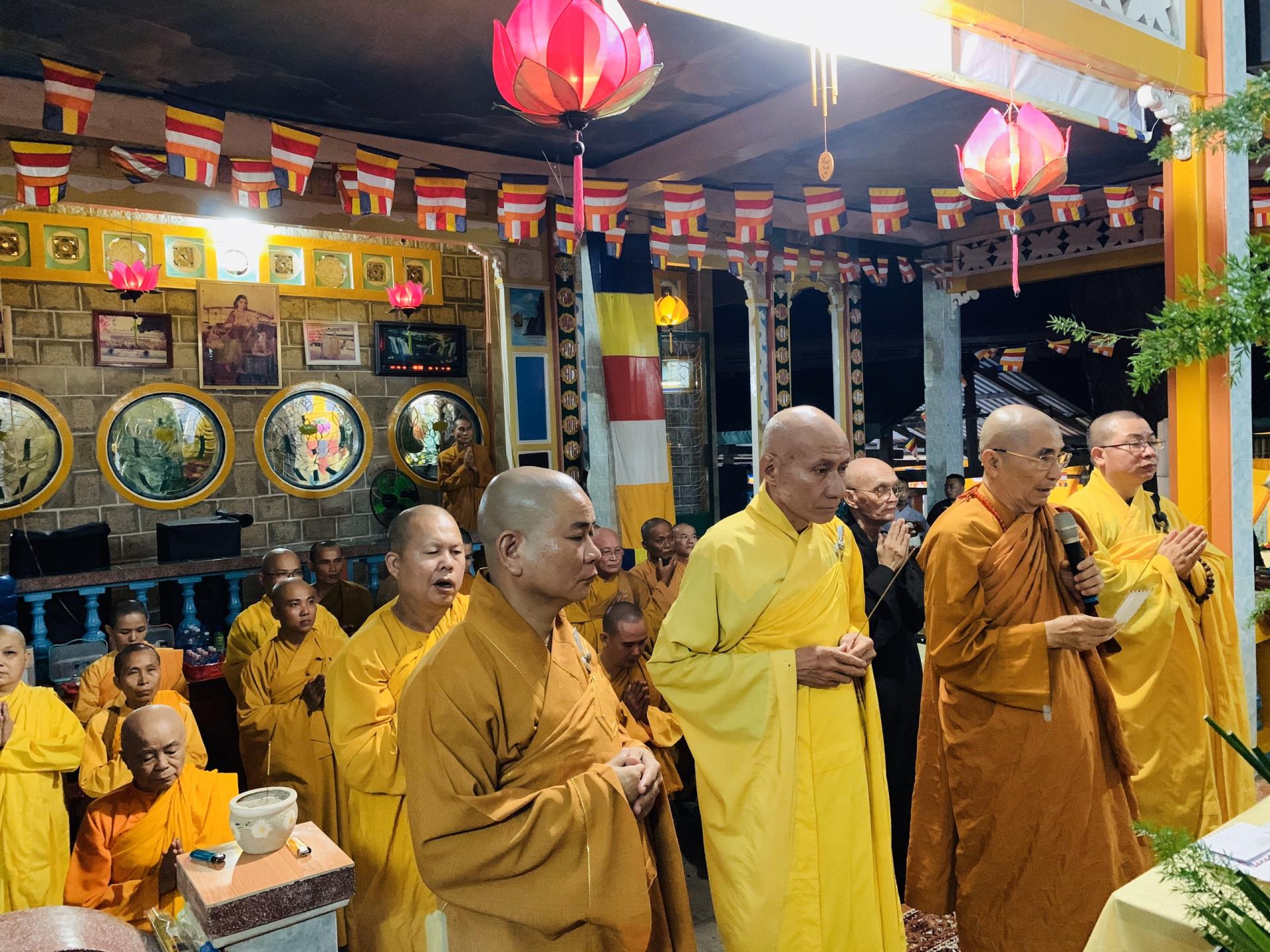 Lễ Tưởng niệm Tiểu tường Cố Ni trưởng Thích nữ Diệu Hoà - trụ trì Tổ đình Linh Sơn I, núi Dinh, Bà Rịa Vũng Tàu.